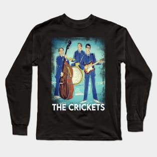 Legendary Rock Pioneers The Crickets' Anthem Long Sleeve T-Shirt